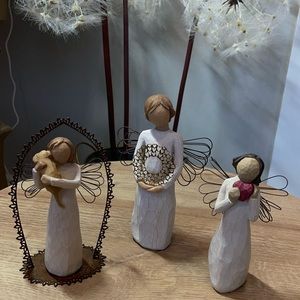 Demdaco Willow Tree-Set of Three Angels